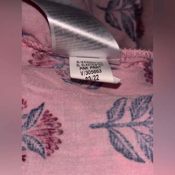 NEW Old Navy Pink Square Neck Tie-Back Cutout Floral Maxi Swing Size 3X Dress - Picture 6 of 10